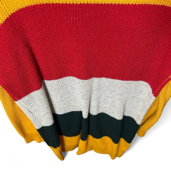 Oversized Striped Sweater Cardigan | Size M 🍁 - Picture 6 of 7